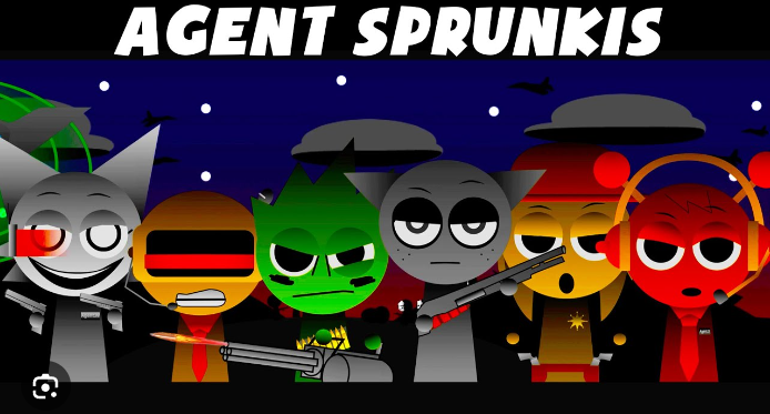 Sprunki Agent - Where Spy Music Meets Horror in This Mind-Bending Mod