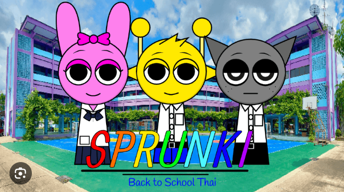 Sprunki But Back To School Thailand - Where Bangkok Classroom Beats Meet Musical Magic