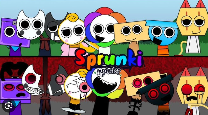 Sprunki Retake Dandy's World - Where Musical Dreams Come Alive Through Gaming Magic